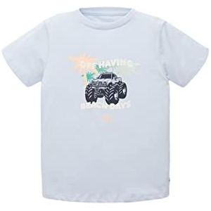 TOM TAILOR T-shirt voor jongens en kinderen met print, 31664 - Summer Lilac, 92 cm