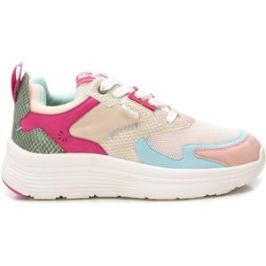 Refresh - 17285301-FUCSIA - Damestrainer - Veelkleurig - Plat - Veters