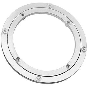 Draaitafel van aluminiumlegering, Heavy Duty draaibare draaitafel Lazy Susan roterende lager draaitafel ronde eettafel gladde draaibare plaat hardware voor eettafel, 8 ''