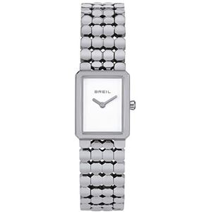 Breil Collection-horloge, analoog, wijzerplaat, uurwerk voor dames, 2 uur kwarts en stalen armband