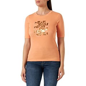 T-shirt met korte mouwen, Orange, 38