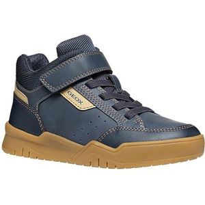 Geox Jongens Perth Boy B Sneakers, Bruin, 38 EU