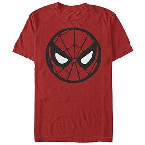 Marvel Spider-Man Classic - SpiderMan Icon Comp Unisex Crew neck T-Shirt Red L