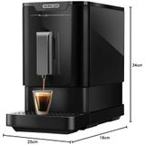 Sencor Automatische espresso - Volautomatische koffiemachine - Zwart