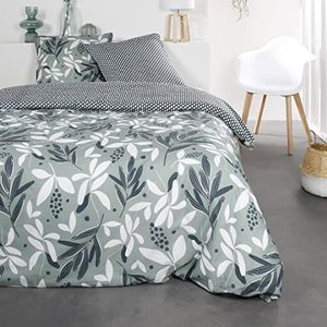 Today Beddengoed voor tweepersoonsbed, 220 x 240 cm, katoen, bedrukt, Sunshine 7,7, blauw