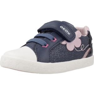 Geox B Gisli Girl B Sneakers voor meisjes, blauw (Avio), 26 EU
