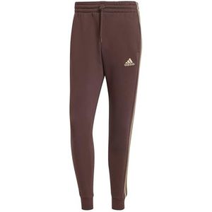 adidas Herenbroek Essentials Fleece 3-Stripes Tapered Cuff Pants