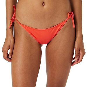 Calvin Klein Dames String Side Tie, Heldere Vermillion, M