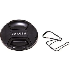 Caruba Clip Cap Lensdop 77 mm Lensdop zwart digitale camera 7,7 cm - Lensdop (zwart, digitale camera, universele camera, 7,7 cm)