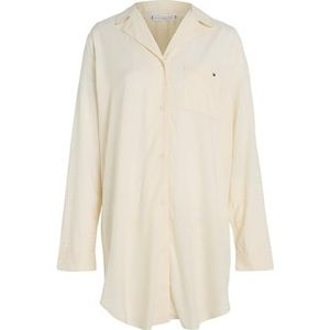 Tommy Hilfiger Dames Shirtdress Ivoor XS, Ivoor, XS