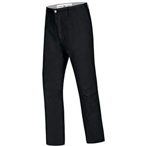 BP 1735 686 heren chinobroek van gemengd weefsel met stretchcomfort zwart, maat 56l