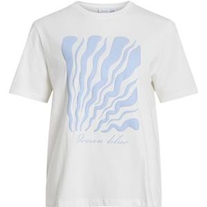 Visybil Beach O-Neck S/S T-shirt, wit (snow white), XS