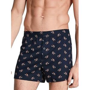 CALIDA Heren Winter Dreams Boxershorts, Dark Sapphire, Standaard