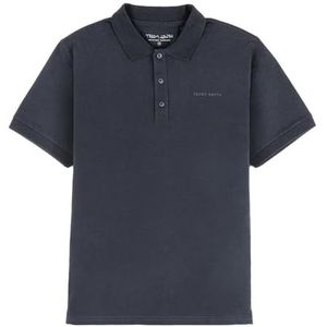 Teddy Smith Poloshirt voor heren P-Alban MC Total Navy, Volledig marineblauw, XS