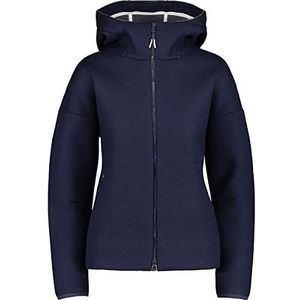 CMP Bonded wooltech jas hooded, dames, B.Blue-Fumo Mel., 46