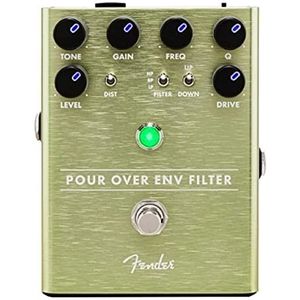 Fender® »POUR OVER ENVELOPE FILTER« Envelope Filter Vloer Effectpedaal
