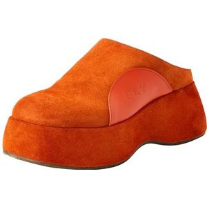 Fly London Dames BAWI077FLY schoenen, oranje/oranje, 7 UK, Oranje, 40 EU