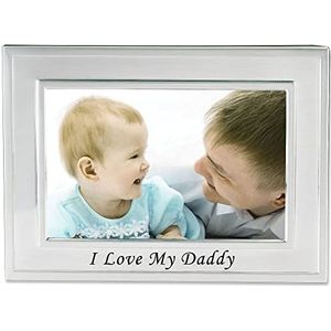 Lawrence Frames I Love My Daddy Verzilverd 6x4 fotolijst