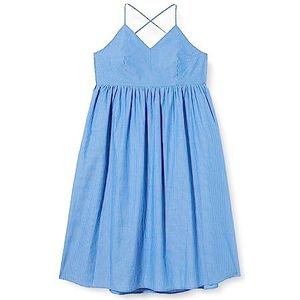 Minus Adaline Midi-jurk voor dames, Regatta blauwe streep, 18, Regatta blauwe streep, 44