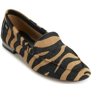 DKNY Laili Slip On Loafer, zwart/latte, 36 EU, Zwarte latte, 36 EU