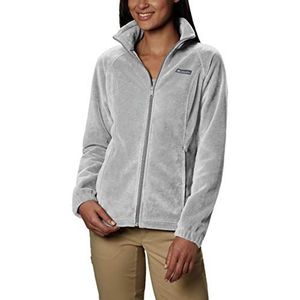 Columbia Women's Benton Springs Classic Fit Full Zip Soft Fleece Jacket, Cirrus Grey Heather, Large