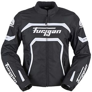 Furygan Mystic EVO sportuitrusting voor fans, dames, zwart-wit (meerkleurig), L