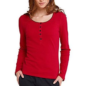 Uncover by Schiesser Uncover Henley L/Sleeves Slaapjas voor dames