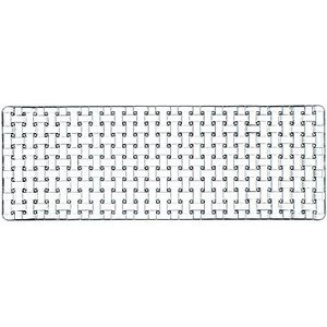 Nachtmann Serveerschaal rechthoekig, kristalglas, grootte: 42 cm, Bossa Nova, 0081412-0
