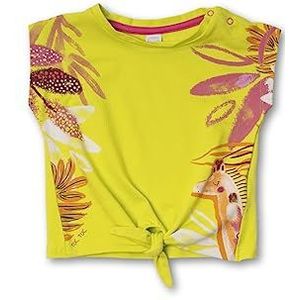 Tuc Tuc T-shirt met breipatroon, geel, Groen, 5 Jaren