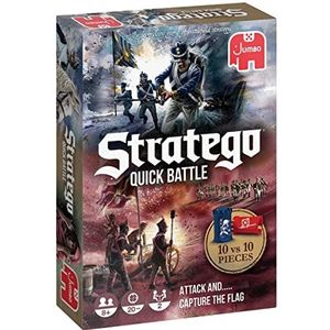 Jumbo Stratego Quick Battle - Snelle versie van het klassieke spel - Leeftijd 8+ - Aantal spelers 2