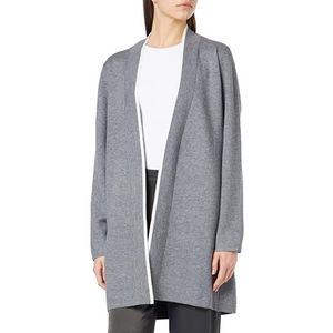 SIDONA Dames Cardigan 15324689-SI01, grijs, XL/XXL, grijs, XL/XXL