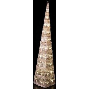 Electrobilsa kerstboom, 70 leds, warmwit, hoogte 120 cm