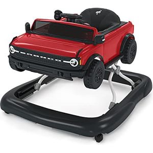 Bright Starts Ford Bronco Ways to Play 4-in-1 baby loopwagen, race rood, uniseks, 6 maanden +