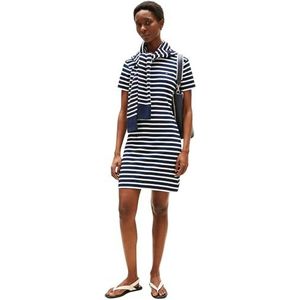 Tommy Hilfiger - New Cody Slim Short Dress - Damesjurk - Katoen