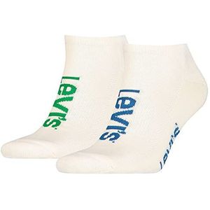 Levi's Unisex Crew Sock Sneaker, blauw/groen, 35/38