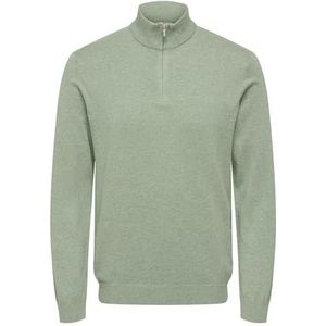 ONLY & SONS Onsloui Reg 12 Mel Half Zip Knit Noos, Iceberg Green., M