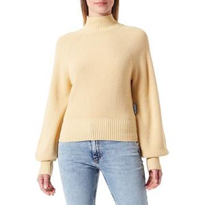 HUGO Sorellasy gebreide sweater voor dames, Medium Beige 261, Small