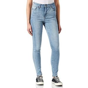 Urban Classics Dames Dames High Waist Skinny Broek Jeans, Authentic Blue Wash, 26W x 32L