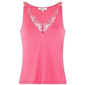 Morgan T-shirt dames, Neon Roze., L