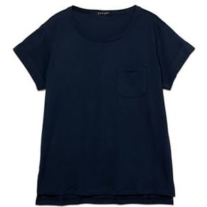 T-shirt, blauw, XS