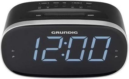 Grundig - Sonoclock 3100 - Wekker - Zwart - Met Radiofunctie en FM-tuner