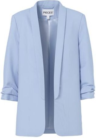 Regular fit lange blazer met viscose, model 'BOSELLA'