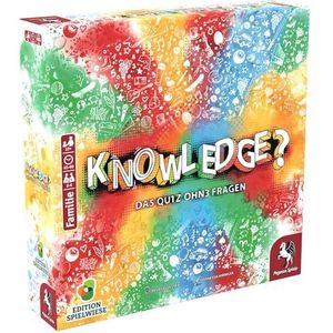 Pegasus Spiele 59070G Knowledge De Quiz zonder vragen (editie Spielweise)