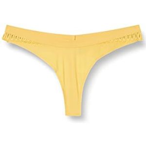Triumph Dames Aura Spotlight High Leg String ondergoed, Ochre, 44
