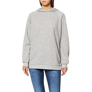 Noisy may Sweatshirt voor dames, lang, lichtgrijs gem, XL