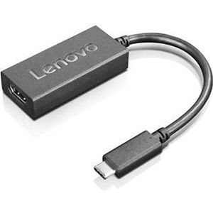 Lenovo 4X90M44010 USB-C HDMI-kabel zwart Interface/Gender Adapter (USB-C, HDMI, Zwart)