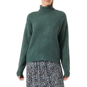 Desires GEA Pullover met hoge hals voor dames, Jungle Groen, S