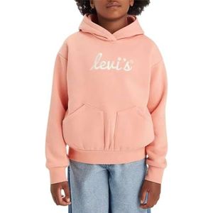 Levi's Meisje Lvg Poster Logo Hoodie 4ej170, Terra Cotta, 10 jaar