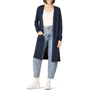 Amazon Essentials Women's Lichtgewicht lang vest (verkrijgbaar in grote maten), Marineblauw, L