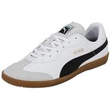 PUMA Unisex's King 21 It Voetbalschoen, Puma White PUMA Black Gum, 37 EU